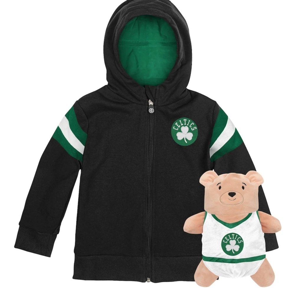 Cubcoats] Celtics Hoodie, 2 IN 1 plushie turn into hoodie.